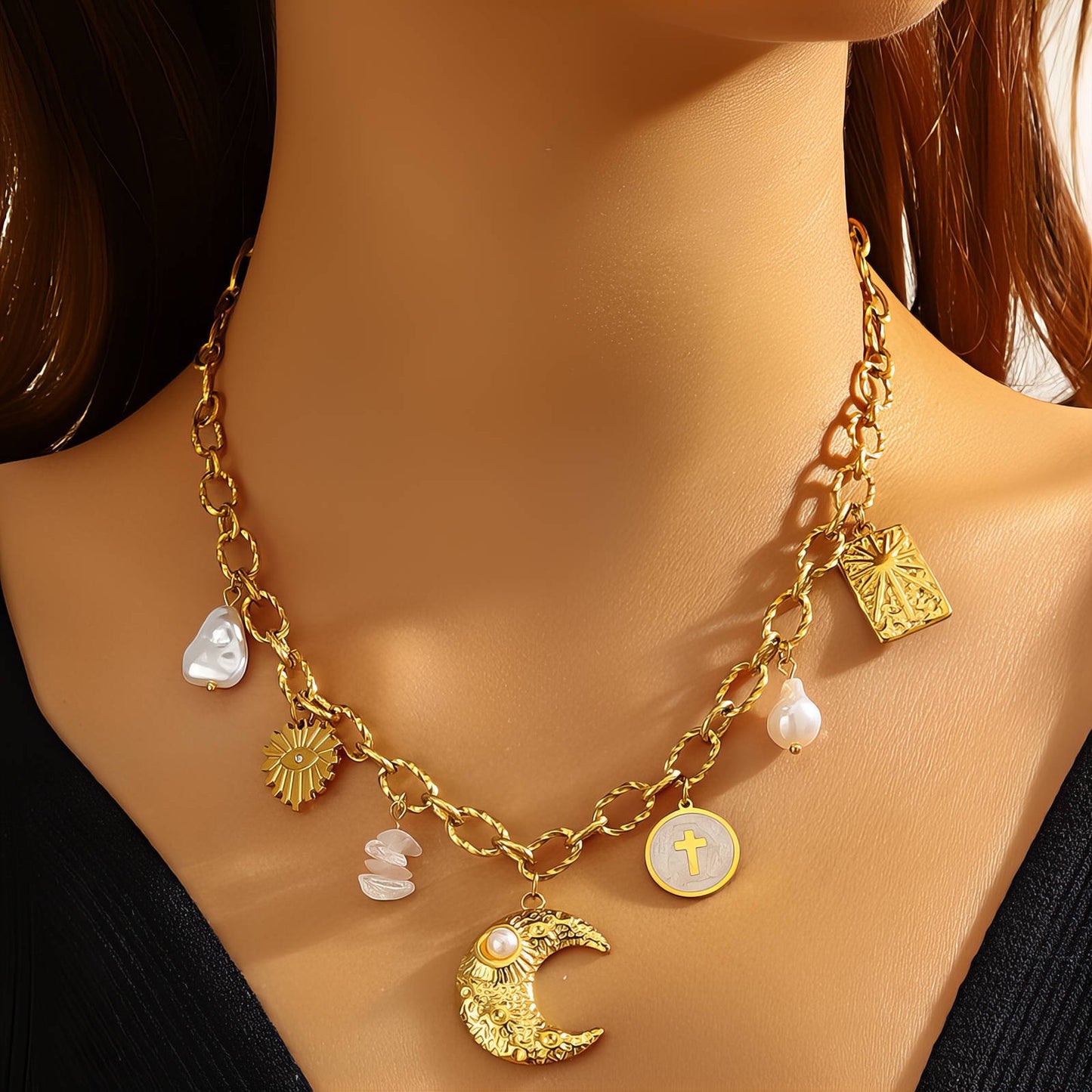 #Bijoux #MebayaStyle #collierfemme