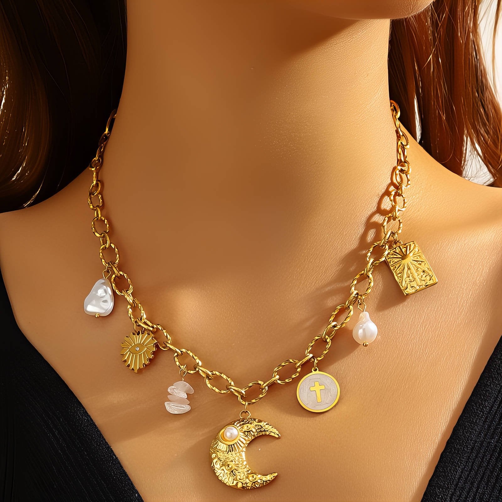 #Bijoux #MebayaStyle #collierfemme